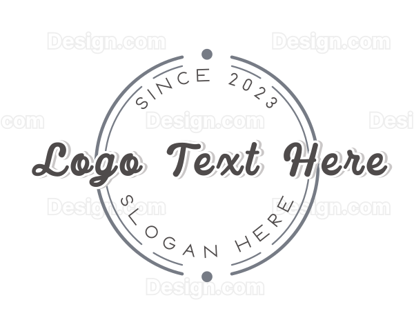 Geometric Company Apparel Logo