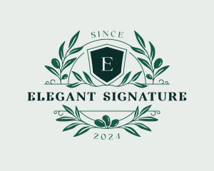 Elegant Olive Garden logo design