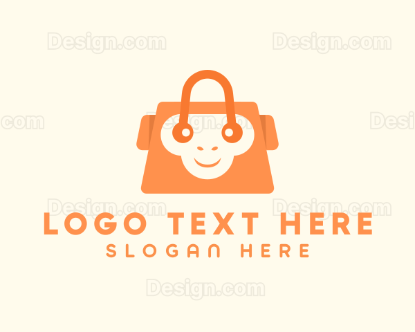 Monkey Shopping Bag Logo