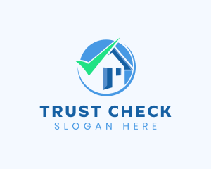 House Realty Checkmark logo design