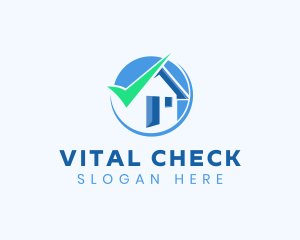 House Realty Checkmark logo design