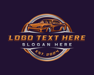 Premium Automotive Car logo