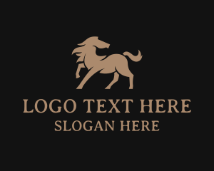 Equestrian Horse Stallion logo