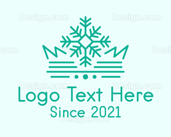 Snowflake Crown Jewelry Logo