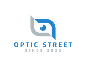 Optical Vision Letter O logo