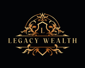 Royalty Crest Wealth logo design