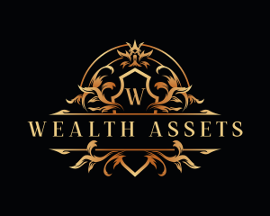 Royalty Crest Wealth logo design