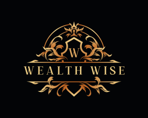 Royalty Crest Wealth logo design