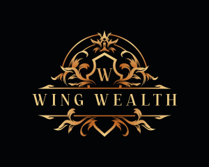 Royalty Crest Wealth logo design