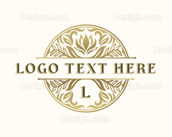 Luxury Floral Ornament Logo