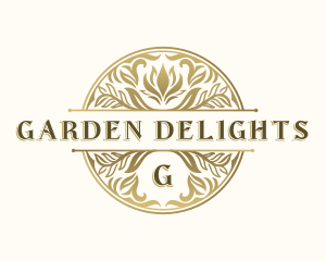 Luxury Floral Ornament logo design