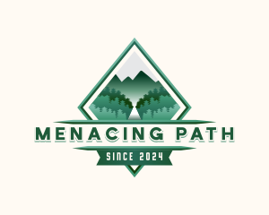 Mountain Forest Adventure logo design