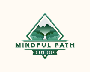 Mountain Forest Adventure logo design