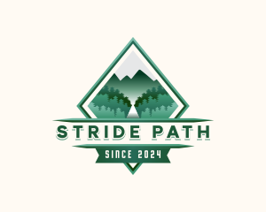 Mountain Forest Adventure logo design