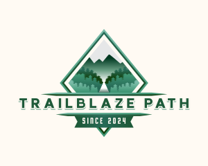 Mountain Forest Adventure logo design