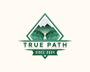 Mountain Forest Adventure logo design