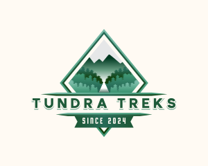 Mountain Forest Adventure logo design