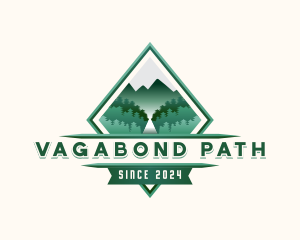 Mountain Forest Adventure logo design