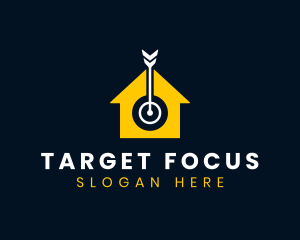 Target Arrow House logo design