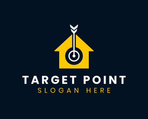 Target Arrow House logo design