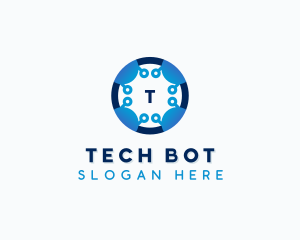 Technology AI Developer logo design