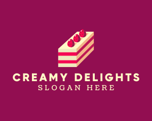 Strawberry Cheesecake Cake logo