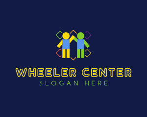 Kids Daycare Learning Center logo design