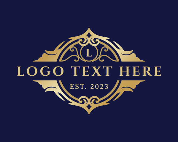 Ornate logo example 4