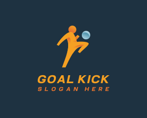 Football Soccer Athlete logo