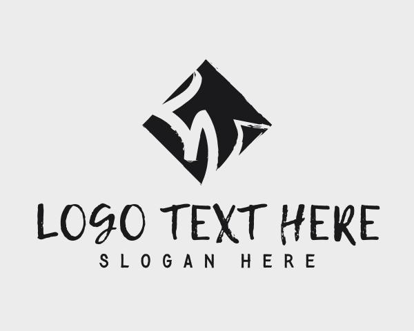 Distressed logo example 4