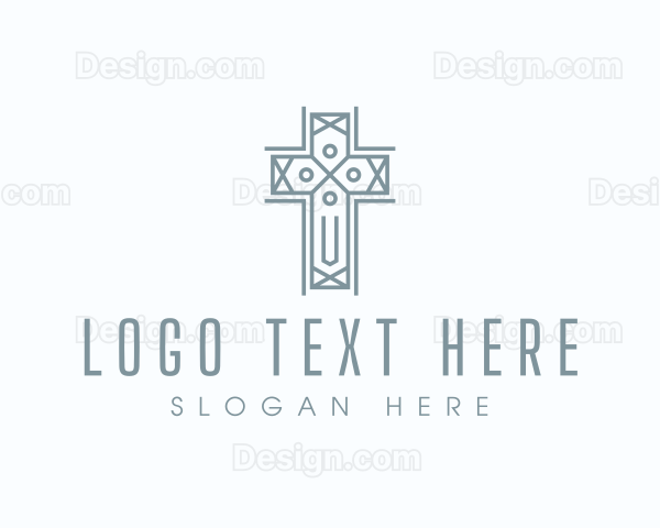 Religion Cross Faith Logo