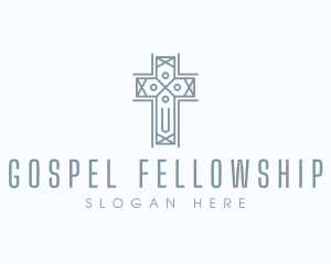 Religion Cross Faith logo