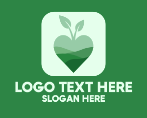 Organic Apple Heart App logo