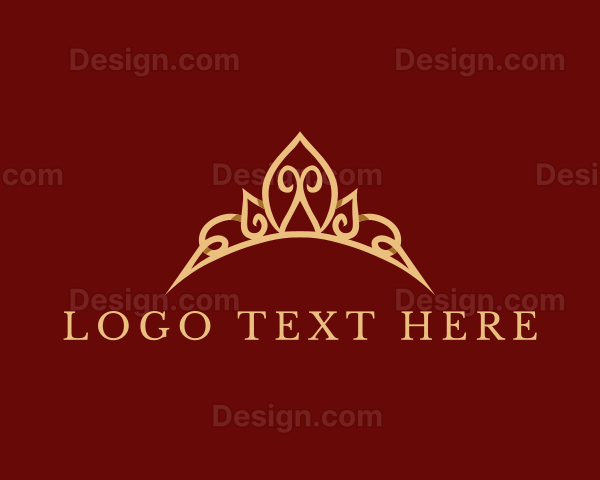 Glam Pageant Tiara Logo