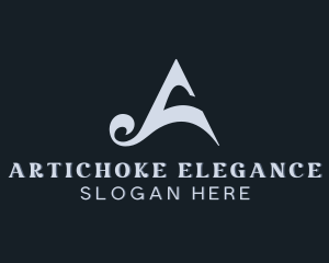 Elegant Upscale Luxury Letter A logo design