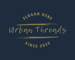 Streetwear Urban Mural logo design