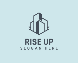 City Building High Rise Property logo design