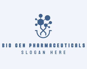 Pharmaceutical Research Lab logo design