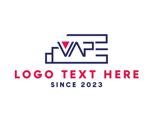 Vapor logo example 1