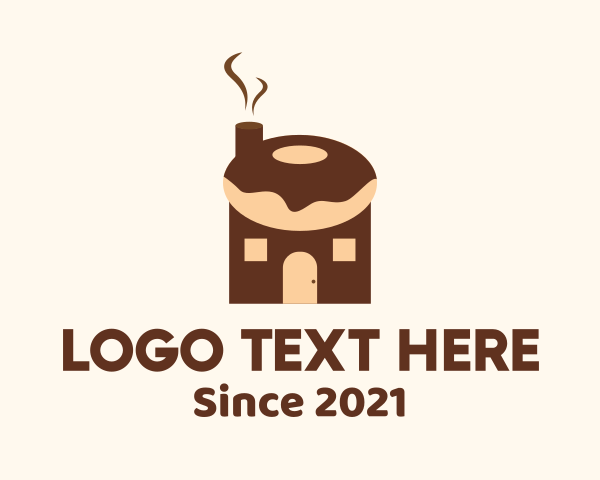 Donut logo example 4