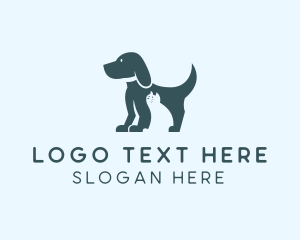 Pet Care Dog Cat logo