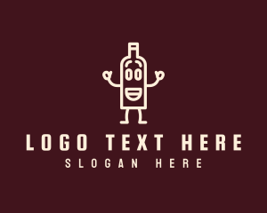 Wacky Wine Bottle logo