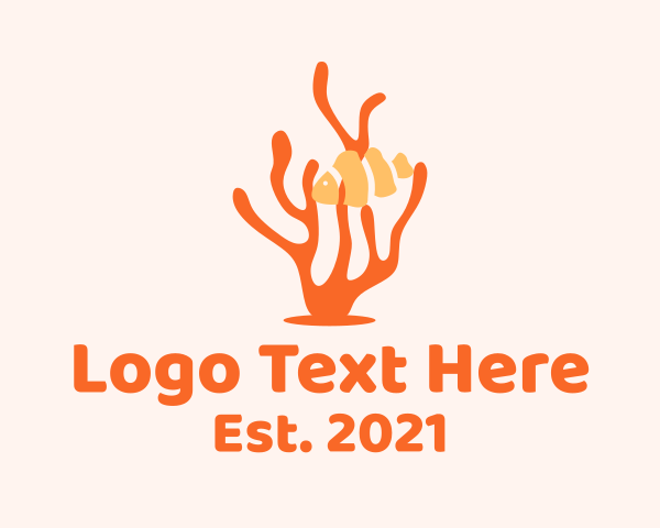 Orange logo example 3