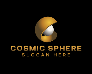 Sphere Gaming Tech Letter C logo design