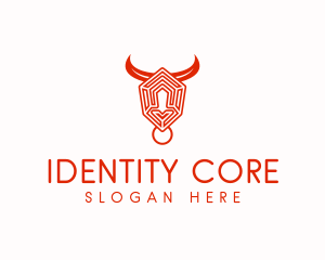 Hexagon Bull Maze logo
