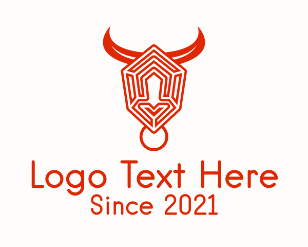 Maze logo example 1
