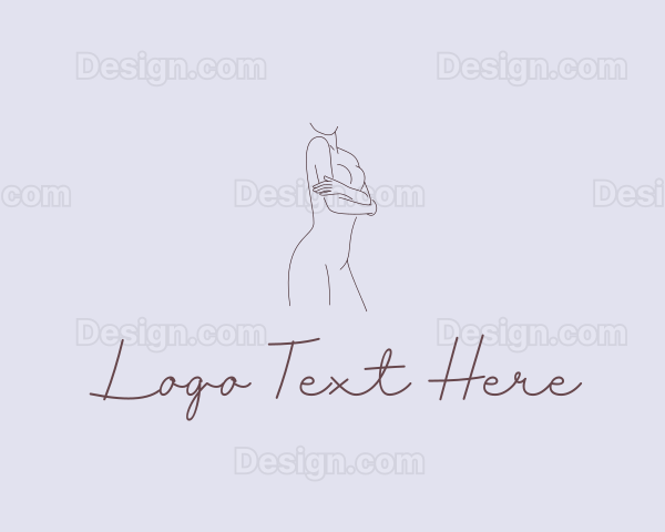 Boutique Feminine Naked Body Logo