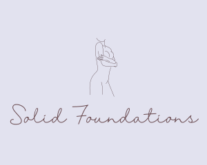 Boutique Feminine Naked Body Logo