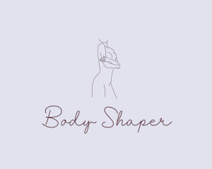 Boutique Feminine Naked Body logo design