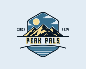 Mountain Peak Adventure logo design